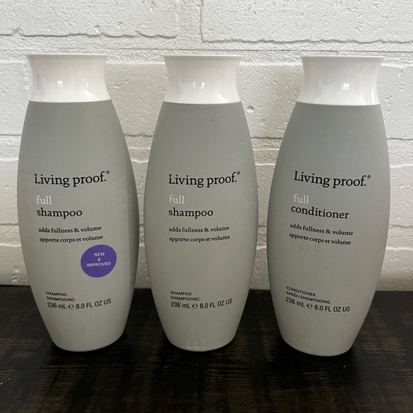 SHAMPOO CONDITIONER LIVING PROOF 3 BOTTLES - Picture 1 of 5